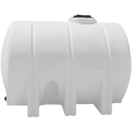 1325 Gallon White Horizontal Leg Tank