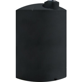 4200 Gallon Black Vertical Storage Tank