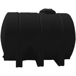 1325 Gallon Black Horizontal Leg Tank