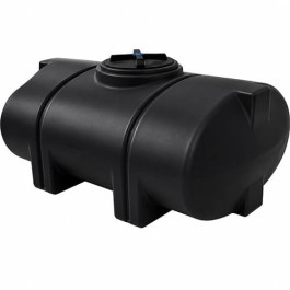535 Gallon Black Elliptical Leg Tank