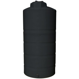 850 Gallon Black Vertical Storage Tank