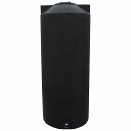 200 Gallon Black Vertical Storage Tank