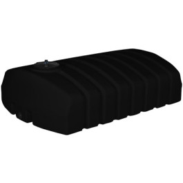 1600 Gallon Black Low Profile Transport Tank