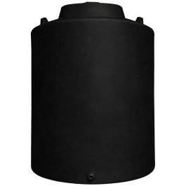 10000 Gallon Black Vertical Storage Tank