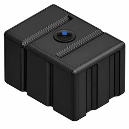 200 Gallon Black Loaf Tank