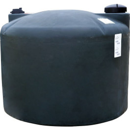 120 Gallon Black Vertical Water Storage Tank