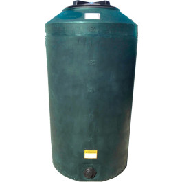 165 Gallon Dark Green Vertical Water Storage Tank