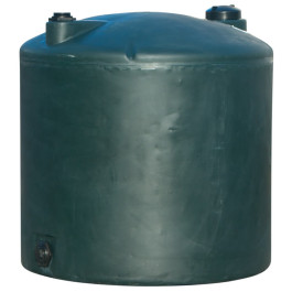 220 Gallon Dark Green Vertical Water Storage Tank