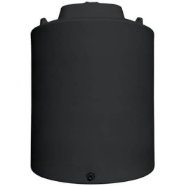 10000 Gallon Black Vertical Storage Tank