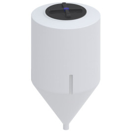 110 Gallon Inductor Cone Bottom Tank