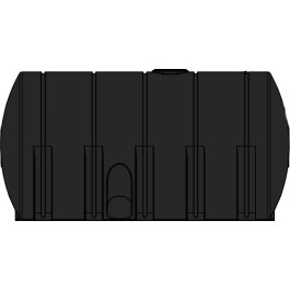 6025 Gallon Black Heavy Duty Horizontal Leg Tank