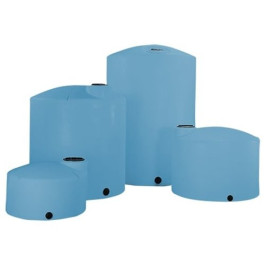 8400 Gallon Light Blue Heavy Duty Vertical Storage Tank