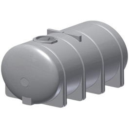 3250 Gallon White Elliptical Leg Tank