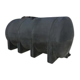 3250 Gallon Black Heavy Duty Elliptical Leg Tank