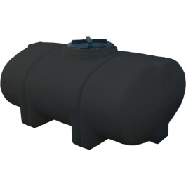 135 Gallon Black Elliptical Leg Tank