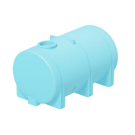 2650 Gallon Light Blue Heavy Duty Elliptical Leg Tank