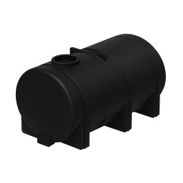 2650 Gallon Black Elliptical Leg Tank
