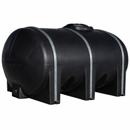 1035 Gallon Black Elliptical Leg Tank