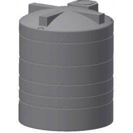 3450 Gallon Light Blue Vertical Storage Tank
