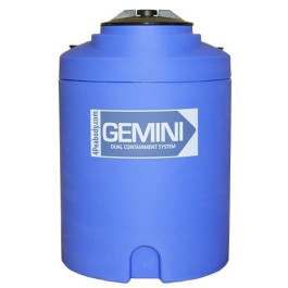 15 Gallon Blue Gemini Double Wall Tank