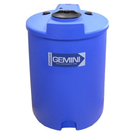 120 Gallon Blue Heavy Duty Gemini Double Wall Tank