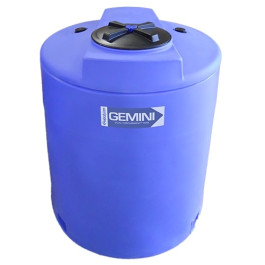 320 Gallon Blue Heavy Duty Gemini Double Wall Tank