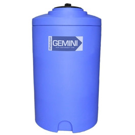 65 Gallon Blue Heavy Duty Gemini Double Wall Tank