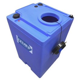 70 Gallon Blue Heavy Duty Gemini Double Wall Tank