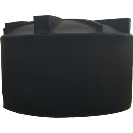 5000 Gallon Black Vertical Storage Tank
