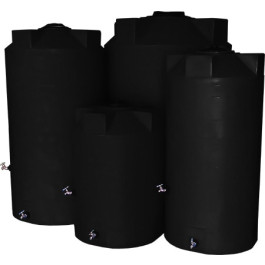 125 Gallon Black Emergency Water Tank