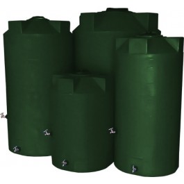 200 Gallon Dark Green Emergency Water Tank