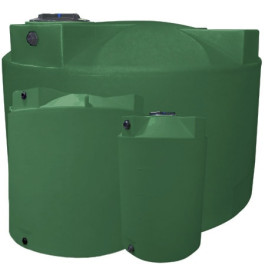 125 Gallon Light Green Vertical Storage Tank