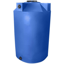 500 Gallon Light Blue Vertical Water Storage Tank