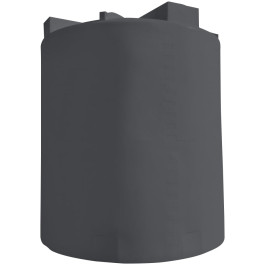 10000 Gallon Dark Grey Vertical Water Tank