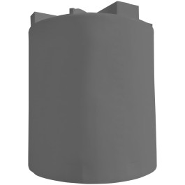 10000 Gallon Light Grey Vertical Storage Tank