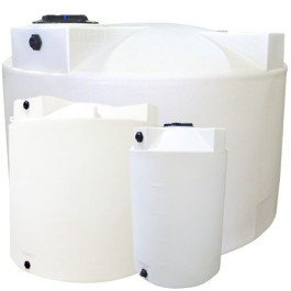 125 Gallon Vertical Water Storage Tank