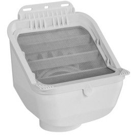 3" Round Leaf Eater Advanced Rain Head