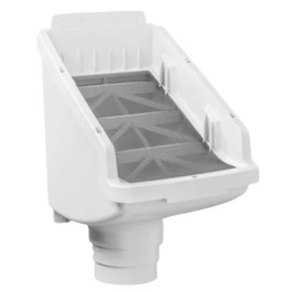 6" Polypropylene Leaf Eater Commercial Rain Head