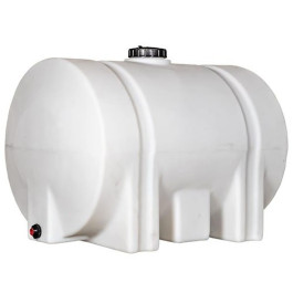 125 Gallon White Horizontal Leg Tank