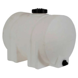 35 Gallon White Horizontal Leg Tank