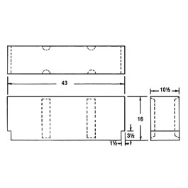 27 Gallon Marine Fresh Water Tank