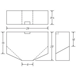 22 Gallon Marine Holding Tank