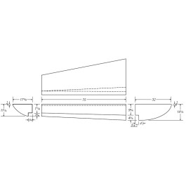 70 Gallon Marine Fresh Water Tank