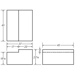 105 Gallon Marine Fresh Water Tank