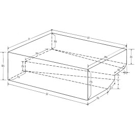 80 Gallon Marine Fresh Water Tank