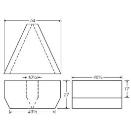 150 Gallon Marine Fresh Water Tank