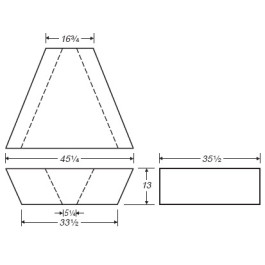 44 Gallon Marine Fresh Water Tank