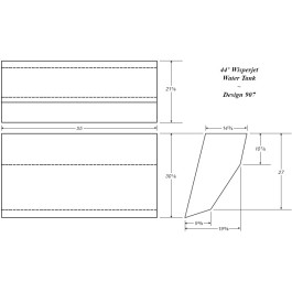 82 Gallon Marine Fresh Water Tank