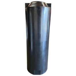 100 Gallon Black Vertical Storage Tank