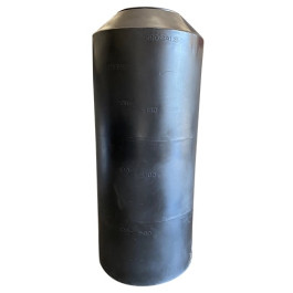 200 Gallon Black Vertical Storage Tank